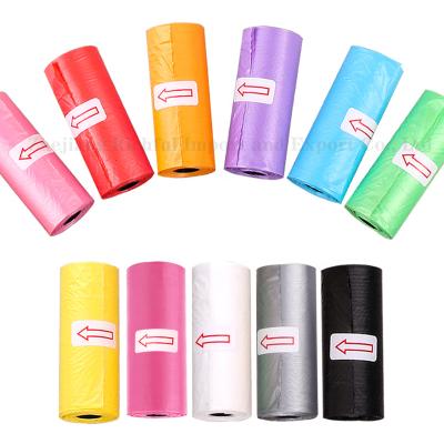 China Eco Friendly Leak Proof Dog Poop Bag Multi Color Viable Pet Shit Bag For Puppy Cat Poo Cleaning for sale