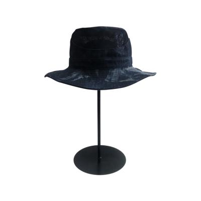 China New 65% Cotton 35% Polyester Fiber Style Wholesale Solid Color Cotton Bucket Cowboy Fisherman Hat for sale