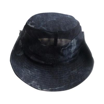 China 65% Cotton 35% Polyester Fiber Bucket Hat Cowboy Adult Boy Cowboy Protective Fisherman Hat Uv Water for sale