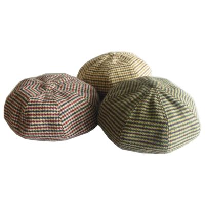 China Fashion Wholesale Custom Corduroy Military Beret Caps Berets Men Military Berets for sale