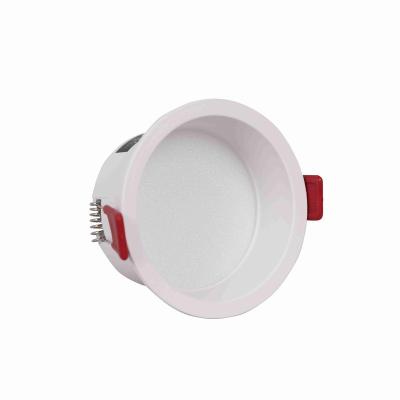 China Downlights White Neutral Light Recessed Led Downlight Dimmable Deep Anti-glare Downlight 12W for sale