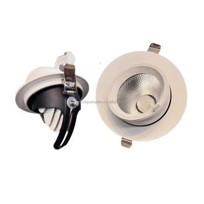 China Modern Supermarket Commercial Downlight COB Downlight 10W 20W 30W 40W 360 Lighting COB Elephant Adjustable Trunk Led Down Light for sale