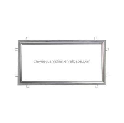 China 2023 NEW 620x1220 620*620 Modern High Quality Flat Frame 60x60 Spring Frame Square Ultra Slim Body Led Panel Light for sale