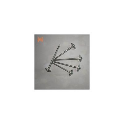 China Umberlla Head Galvanized Steel Wire Coated Roofing Nails Umbrella Corrugated Head Safe Top Roofing Nails for sale