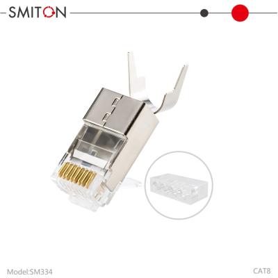 China Network Cat 8 Network Ethernet UTP Cable RJ45 Crystal Plug Jack for sale