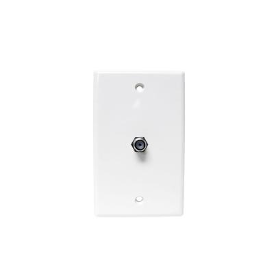 China ABS 1 70X114MM F Type Left Wall Plates Front Plate for sale