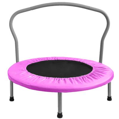 China 100KG Mini Jump Sport Trampoline Fitness Trampoline Folding Indoor Trampoline for sale