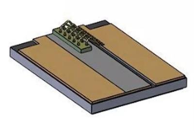 China Threshold Current 0.5A Laser Diode Chip Laser Printing Slope Efficiency 1.0W/A for sale