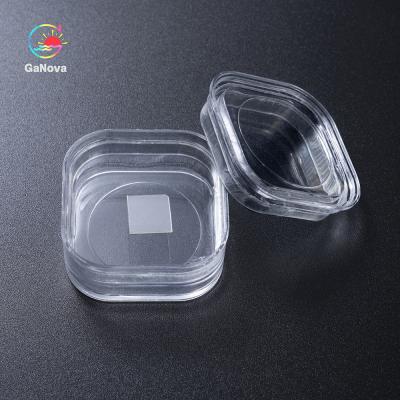 China ALN 10*10mm2 AlN Single Crystal 400±50μM S/P/R Grade for sale