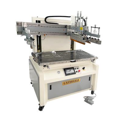 China Garment Shops Full Automatic Table-Board Fixed Color One Station Single Screen Printing Machine for sale