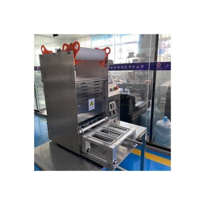 China Customized Commodities Semi-automatic Mini Cup Sealing Machine Caliber Multi-mouth Cup Sealing Machine for sale