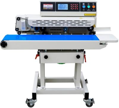 China Many Kinds CE Bag Sealing And Coding Automatic Continuous Horizontal Inkjet Sealing Machine for sale