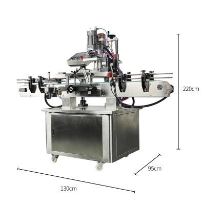 China High-speed automatic capping machine various kinds Ca PS products CE Single-machine assembly line for sale