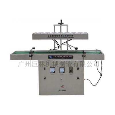 China Full Automatic Plastic Products Electromagnetic Induction Bottle Aluminum Foil Sealing Machine for sale