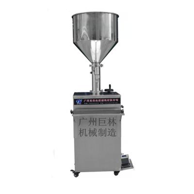 China Paste Filling Machine Liquid Vertical Pneumatic Food Filling Machine Milk Quantitative Filling Machine for sale