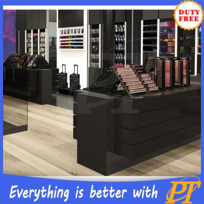 China Retail store makeup shop counter design for cosmetic store interior design for sale