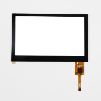 China Industrial Application G+G Structure GT911 Custom Touch Panel i2c Interface 4.3 Inch Projected Capacitive Touch Panel for sale