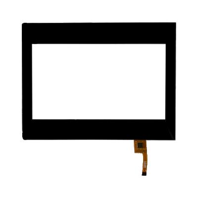 China 7 Inch Big Frame Goodix Controller Glass Cover Capacitive Touch Screen For 7.0 Inch TFT LCD Display Modules for sale