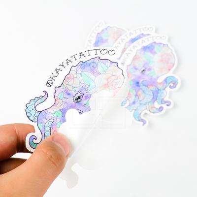 China Custom White Vinyl Car Address Labels Christmas Car Transfer Sticker Waterproof Vinyl Sticker Wrapping Label Die Cut for sale