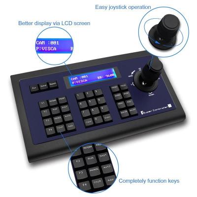 China Multifunction Network Ptz Controller / Usb Ptz Controller Flexible Operation for sale