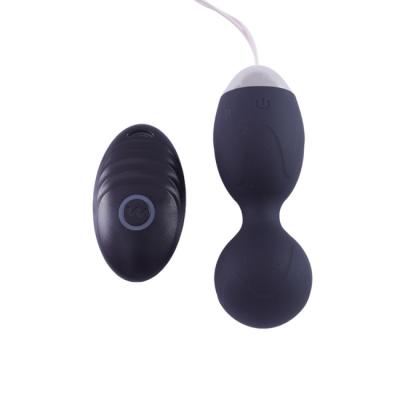 China Ben Wa Balls Kegel Balls Wireless Exercise 1H/2H Vibrating Sex Shop Women Vibrator Silicone Sex Jump Eggs for sale