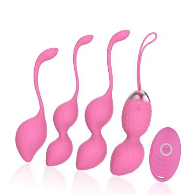 China 1H/2H Kegel Ball Training Bladder Control and Incontinence for Women Vibrator Wireless Remote Control Eggs for sale