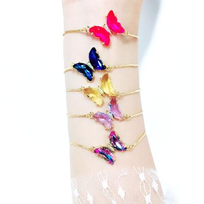 China Factory Wholesale BOHEMIA Alloy Women Handmade Butterfly Bracelet High Quality Bracelets for sale