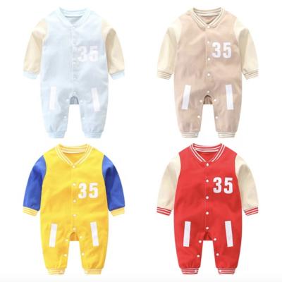 China Quantity Order Low Price 100% Cotton Organic Comfortable Long Sleeve All Seasons Baby Clothes for sale