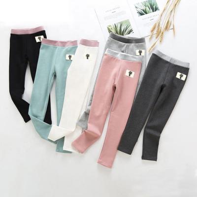 China New Product Kids Anti-Static Pure Cotton Gaiters Trousers Girls Casual Pants For Sale for sale