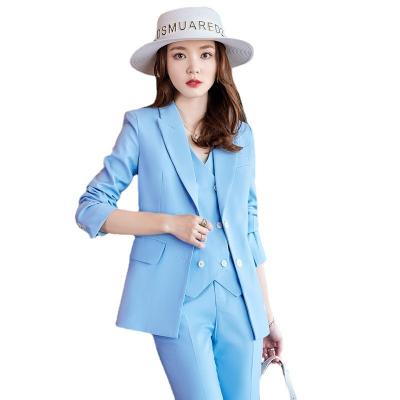 China Other Ladies Long Sleeved Suit Formal Dress Style Fashion Temperament Korean Suit New for sale