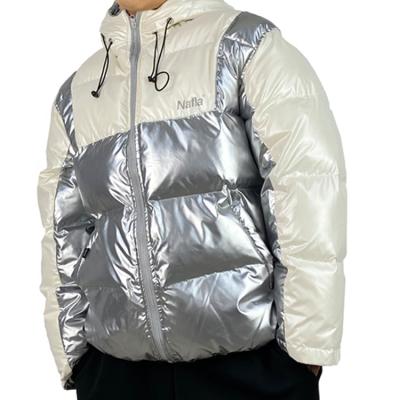 China OEM Odm Ruiniu Manufacturer Regular Plus Size Breathable Winter Down Jacket Mens Stripper Coat With Hood for sale