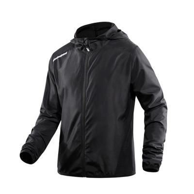 China OEM / ODM White Jacket Water Proof Breathable Windproof Adults Waterproof Running Jacket for sale