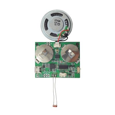 China Cards Light Up Module Light Sensor Sound Activated Sound Module Activated Led Flashing Module For Greeting Card for sale