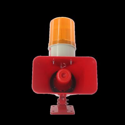 China JQE859 220V12V24V High Decibel Outdoor Industrial Factory Audible And Outdoor Visual Fire Horn Alarm Siren for sale