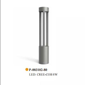 China B-3102 8W Garden Led Aluminum COB Lawn Bollard Lighting for sale