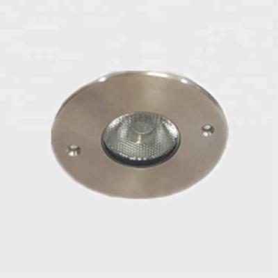 China JP-84312 IP67 1*3w Stainless Steel Outdoor Led Uplight , Floor Recessed Lights for sale