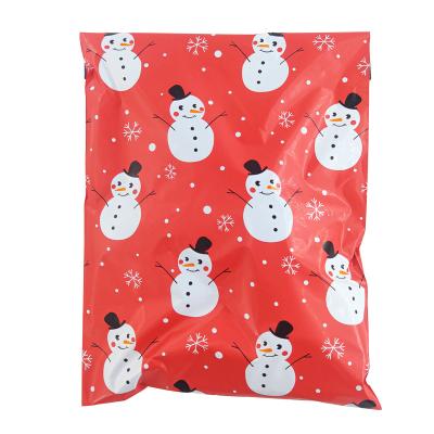 China Waterproof Eco - Friendly Luxury Christmas Packing Small Plastic Bags Poly Mailer Bag Custom Logo for sale