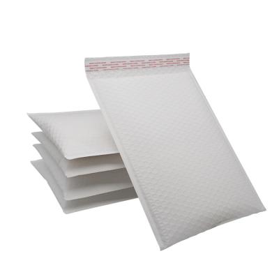 China Custom Sale 140g Co Extrusion Envelope Bubble Mailer Self Adhesive Hot White Poly Padded Mailer Mailer for sale