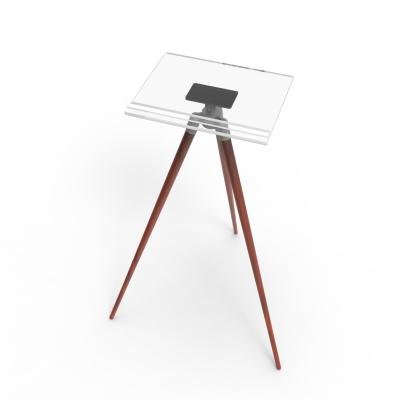 China Fashion Style Tripod Book Display Stand For Stores for sale