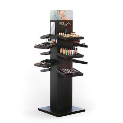 China Custom Morden POS Cosmetic Display Stand for sale