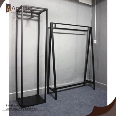 China Durable Metal Display Racks Retail Store Garment Shop Furniture for sale