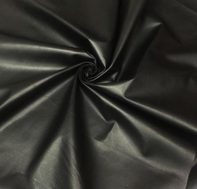 China Black Wrinkle Resistant First Layer Goatskin Genuine Leather Factory Direct Sales Clothing Bags Shoes And Boots Special for sale