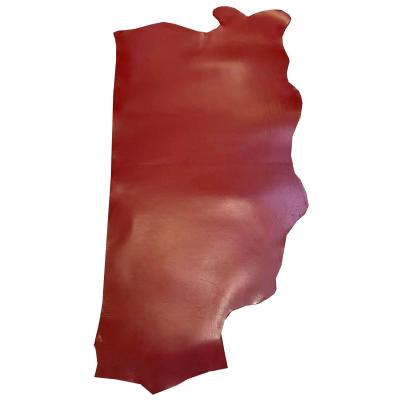 China Wrinkle Resistant Red Shaft Paste Chunky Cowhide For Car Hanging Safety Chain 3.5mm DIY Cowhide Chunky Leather Main for sale