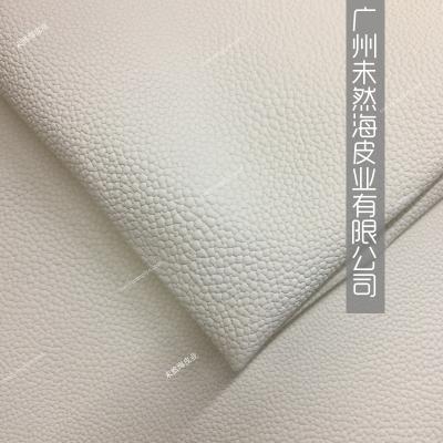 China Wrinkle Resistant White Cowhide Water Dye Pearl Chrome Free Tanned Environmental Friendly Fish Embossing First Layer Whip DIY Hand Color Chan for sale