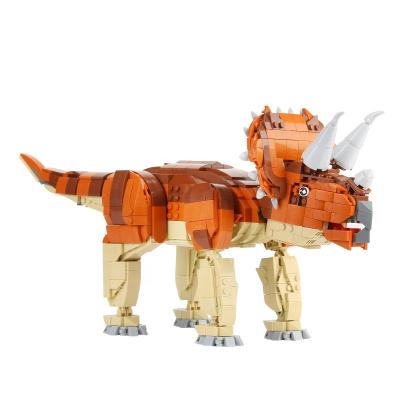 China DIY TOY Children's Building Block Toys 1178pcs Brain Exercise Triangle Dinosaur for sale