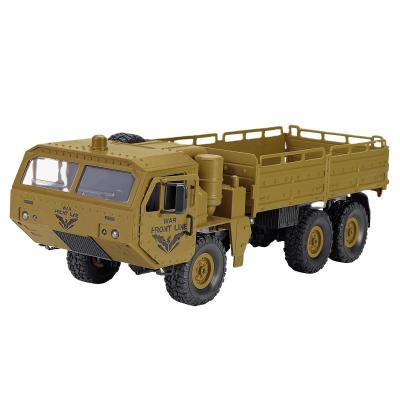 China RC Model Children's Car Toy Military Model Truck Shock Remote Control Big Rig Toy for sale