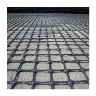 China Road Projects Manufacturer Pp Biaxial Geogrid Industrial Prices 40kn For Soil Stabilization Plastic Geogrid for sale