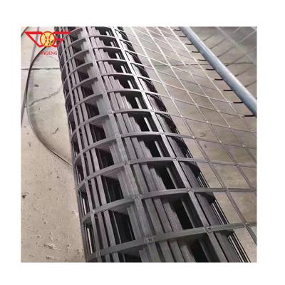 China Industrial Confinement System Geocell Gratings Stabilize Soil Steel-Plastic Composite Geogrid (ISO/CE Certificates) 40/40kn for sale