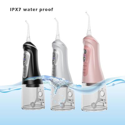 China OEM Plastic Oral Care Water Flosser Irrigator With 320ML Water Tank Tooth Water Dental Care for sale