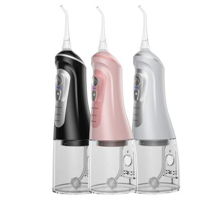 China Newest Design Plastic Cordless Better Quality Irrigator Oral Water Flosser Displacement Flosser for sale